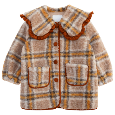 皮毛一体版型宽松外套