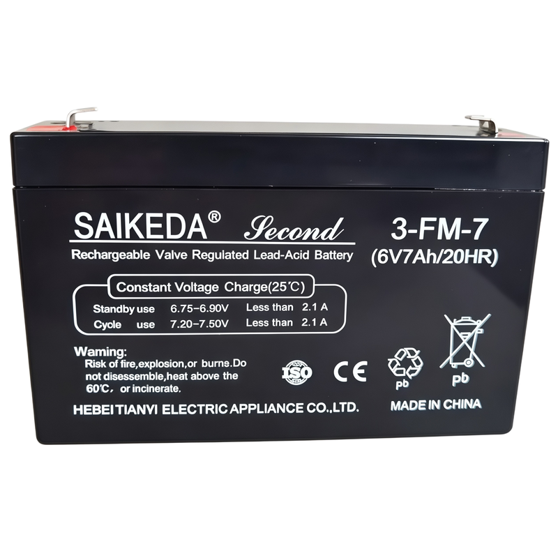 儿童电动车6V/12V可充电电瓶