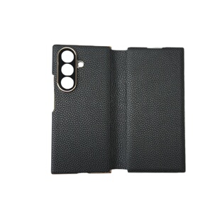 适用于三星ZTriFold手机壳三折叠屏真皮trifold翻盖式磁吸保护套全包防摔商务新款高档个性创意新款网红轻奢