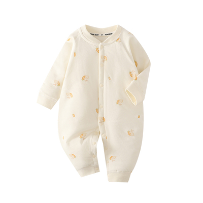 40g薄棉夹棉婴儿连体衣外套