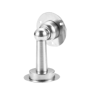 免打孔两用门吸不锈钢强磁墙房室内木门卫生间加长红青黄古金黑色