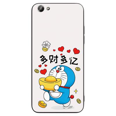 luckrider适用于vivoY55A手机壳vivoy55保护套y55a新中式y55中国风vivo复古vivoY55A防摔vivo荷花插画vivy55
