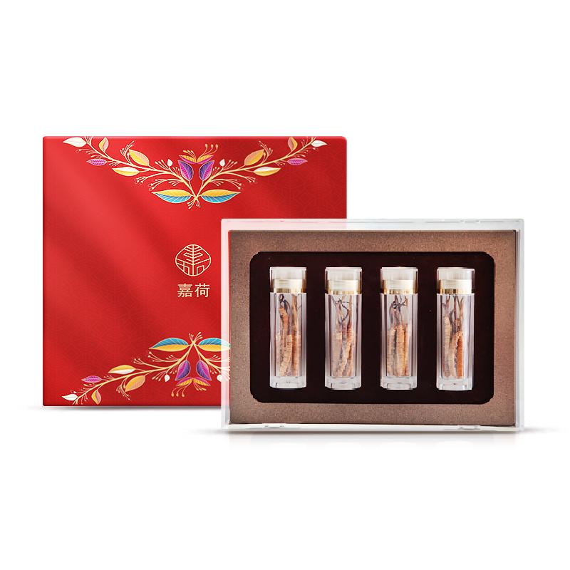 國(guó)藥嘉荷干冬蟲夏草正品10g干貨蟲草禮盒裝送禮滋補(bǔ)官方旗艦真貨