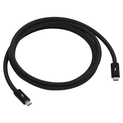 雷电5数据线雷雳双USB-C音视频线
