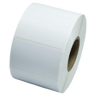 艾利铜版纸不干胶标签60*40mm单排横版铜板条码打印贴纸6x4cm订制