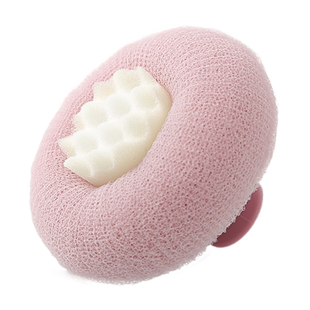 洗澡沐浴球搓澡两用浴花球高档不散女生洗澡海绵擦神器吸盘沐浴球