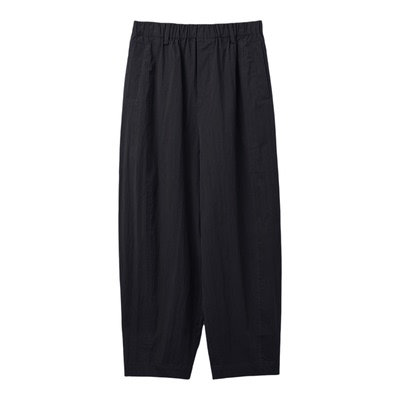 日本高支棉绉感透气抗皱九分长裤