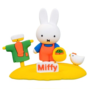 正版Miffy米菲相伴四季系列手机支架盲盒手办玩偶公仔摆件周边