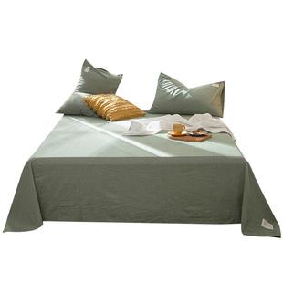 冬季床单单件纯棉100全棉宿舍单人加厚双人被单枕套三件套a级儿童