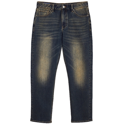 杰克琼斯长裤直筒牛仔裤