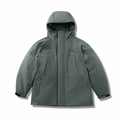 OCTOBEE日系立领户外保暖羽绒服