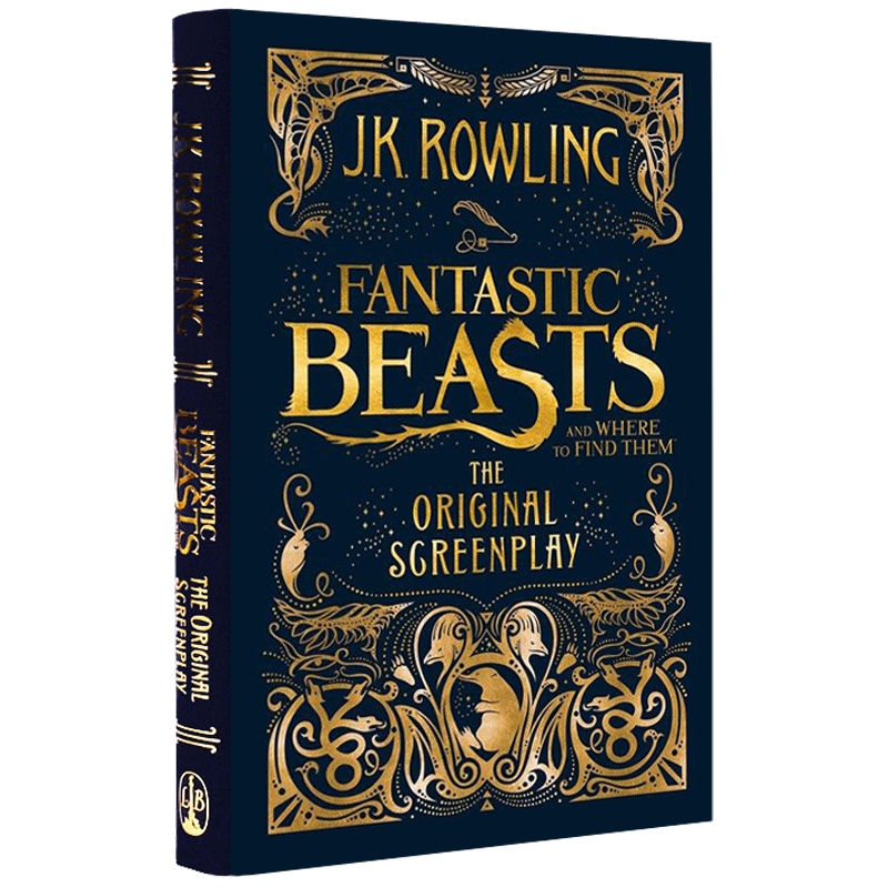 神奇动物在哪里英文原版2 哈利波特电影书英文版Fantastic Beasts and where to find them进口英国版同名电影英语剧本书JK罗琳