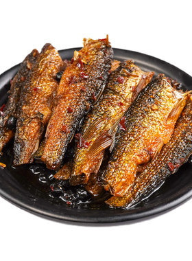 豆豉鲮鱼香辣手撕鱼208g即食零食