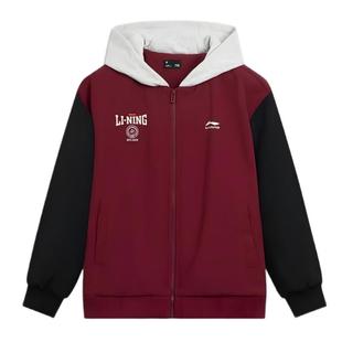 李宁儿童新年战袍男童红色本命年棉服女童加棉过年保暖拜年服外套