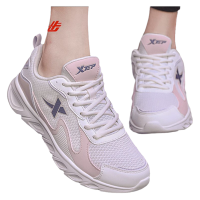 特步女鞋运动鞋网面透气春季老爹鞋休闲鞋子正品轻便减震跑步鞋女