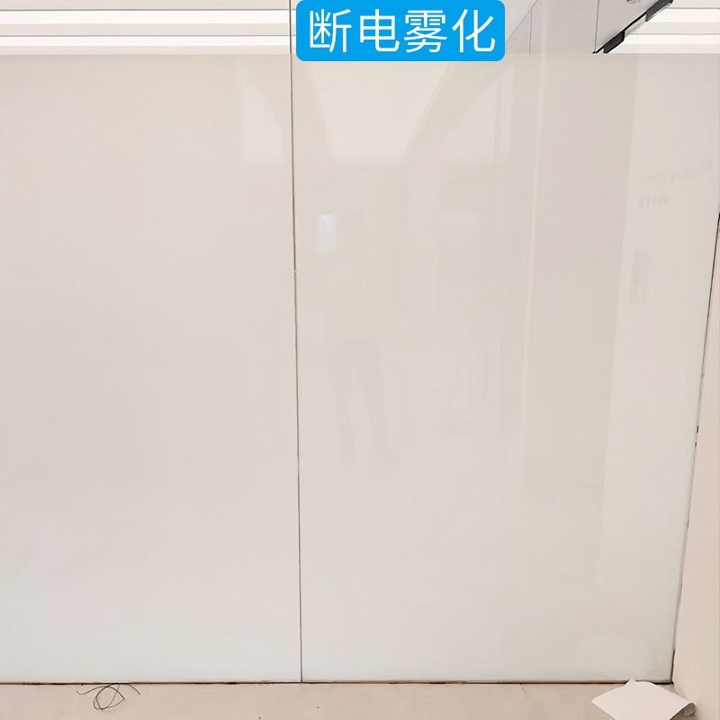 智能调光玻璃办公室酒店会议室雾化智能玻璃电动玻璃电控隐私