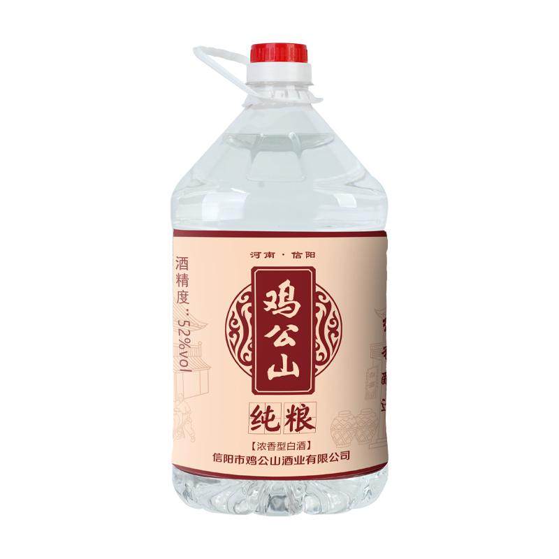 鸡公山白酒52度60度浓香型散装大桶酒约5斤10斤粮食酒高度泡酒