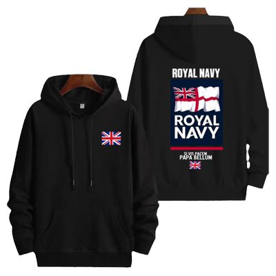 国旗印花学生青少年休闲连帽卫衣