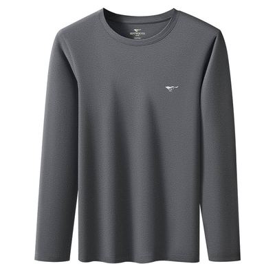 七匹狼纯棉抗菌内衣男士保暖上衣