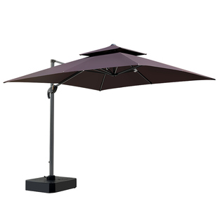 户外遮阳伞庭院伞室外别墅罗马伞花园露台阳台岗亭大伞摆摊太阳伞