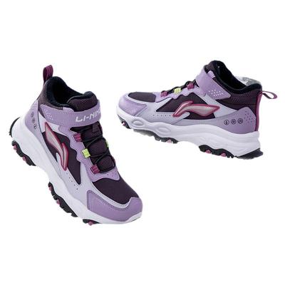 李宁冬季加厚防滑儿童户外休闲鞋