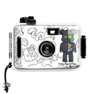 复古傻瓜柯达防水拍立得随身暴力熊非一次性胶片相机儿童情人礼物
