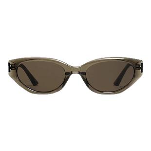 【情侣同款】LOHO猫眼茶色墨镜女25新款防紫外线窄框偏光太阳镜gm