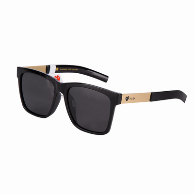 偏光川久保玲墨镜大方形防紫外线