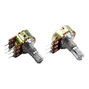 单联双联电位器WH148可调B1K 2K5K10K20K 50K 100K 500K柄15/20MM