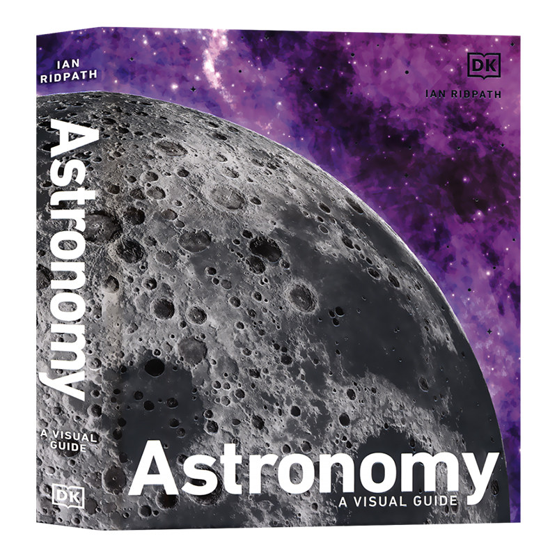 Astronomy A Visual Guide 天文学视觉指南 DK科普百科 青少年英语课外读物 精装 英文原版进口图书