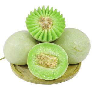 海南玉菇甜瓜新鲜水果9斤瓜中贵族现摘脆甜可口小香瓜蜜瓜羊角哈5