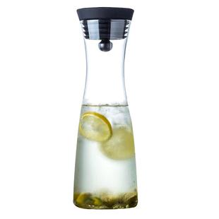日式冷水壶凉水壶玻璃水壶家用大容量扎壶冷泡储水壶凉水杯果汁壶