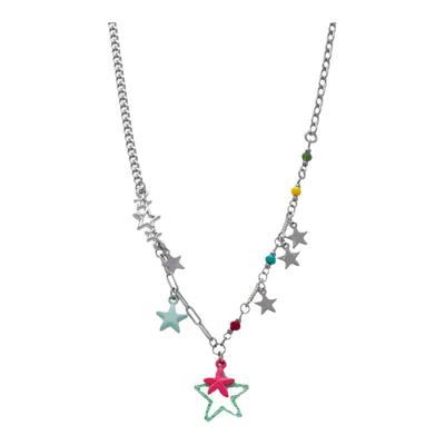 kansai夏日多巴胺星星项链拍3付2