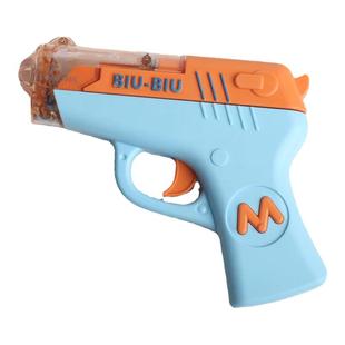儿童枪玩具声光电池男孩宝宝电动小手枪柔和灯光清脆声音结实耐玩