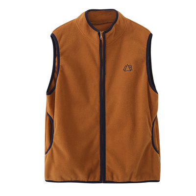 艾上朵女童秋冬双面摇粒绒马甲