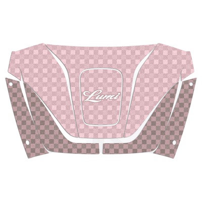 适用25款豪爵Lumi125彩绘装甲贴