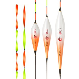 佳钓尼螺旋尾浮漂醒目高灵敏轻口鲫鱼漂浅水鲢鳙大物加粗扁尾鱼漂