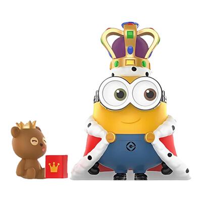 泡泡玛特小黄人的睡前幻想手办