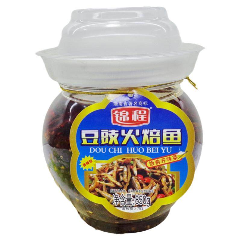 锦程豆豉湖南平江特产850g火焙鱼