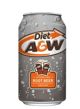 A&W加拿大进口DIET无糖碳酸饮料