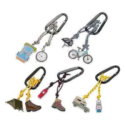 德国TROIKA户外旅行金属钥匙扣