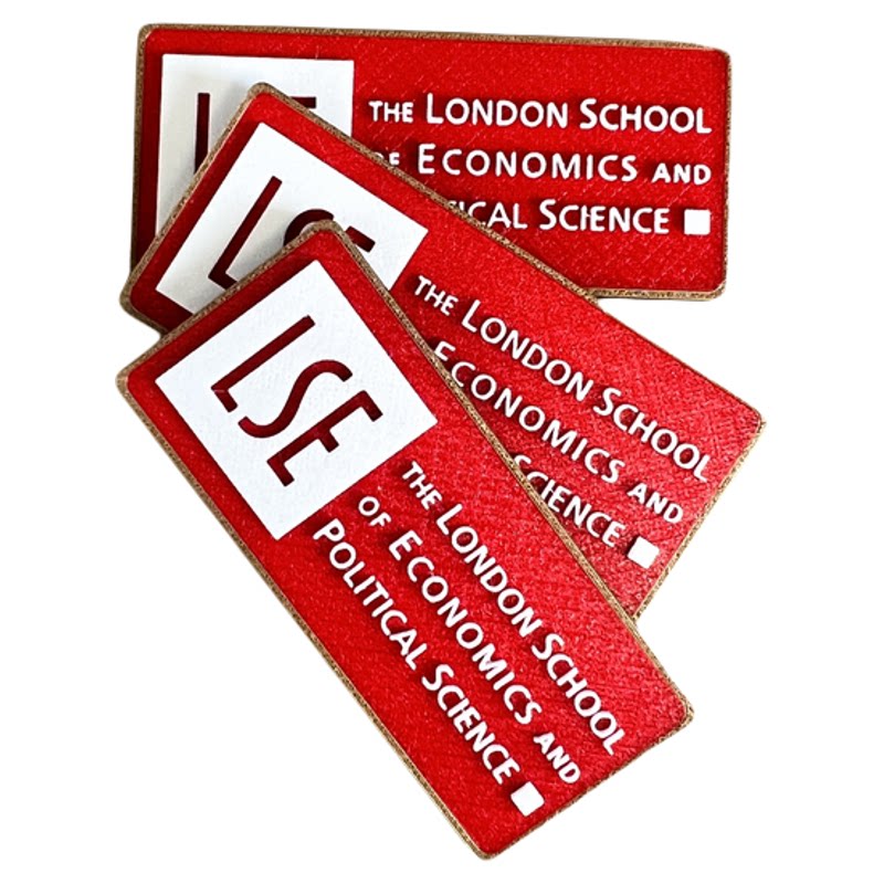 英国冰箱贴LSE校徽冰箱贴3D立体
