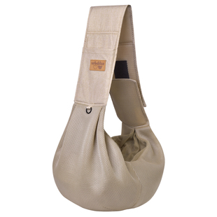 猫包狗包外出便携斜挎猫袋外出泰迪小体宠物背袋网面透气狗狗背包