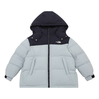 儿童羽绒服中长款白鸭绒免洗外套