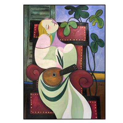 毕加索抽象艺术装饰画