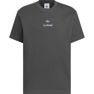 Adidas/阿迪达斯正品三叶草男女图案印花经典宽松时尚短袖KC1428