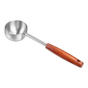 家用不锈钢泼油小锅烧油浇油迷你炝淋油厨房专用长柄油泼热油勺子