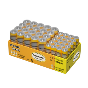 松下电池5号7号多种组合碳性干电池五号七号儿童具钟表电视空调遥控器电子秤批发钟表挂钟闹钟鼠标用1.5V