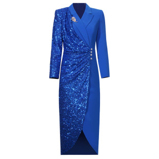 创意狐礼服高端轻奢小众生日party名媛裙平时可穿主持人连衣裙女