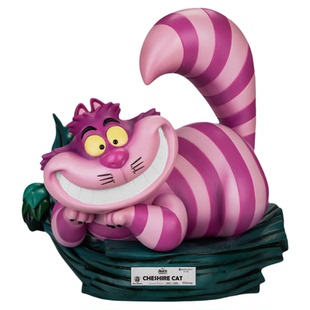 野兽王国迪士尼爱丽丝梦游仙境爱丽丝柴郡猫雕像手办潮玩礼物